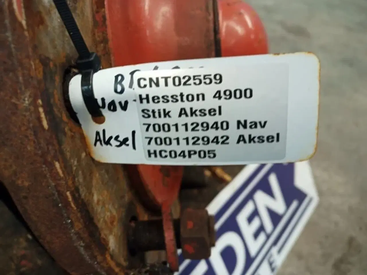 Billede 7 - Hesston 4900 Hjulnav 700112940