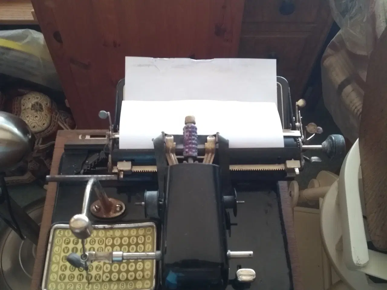 Billede 2 - Gammel antik skrivemaskine