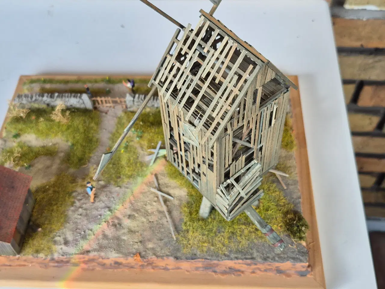Billede 17 - DIORAMA STUB MØLLE H0