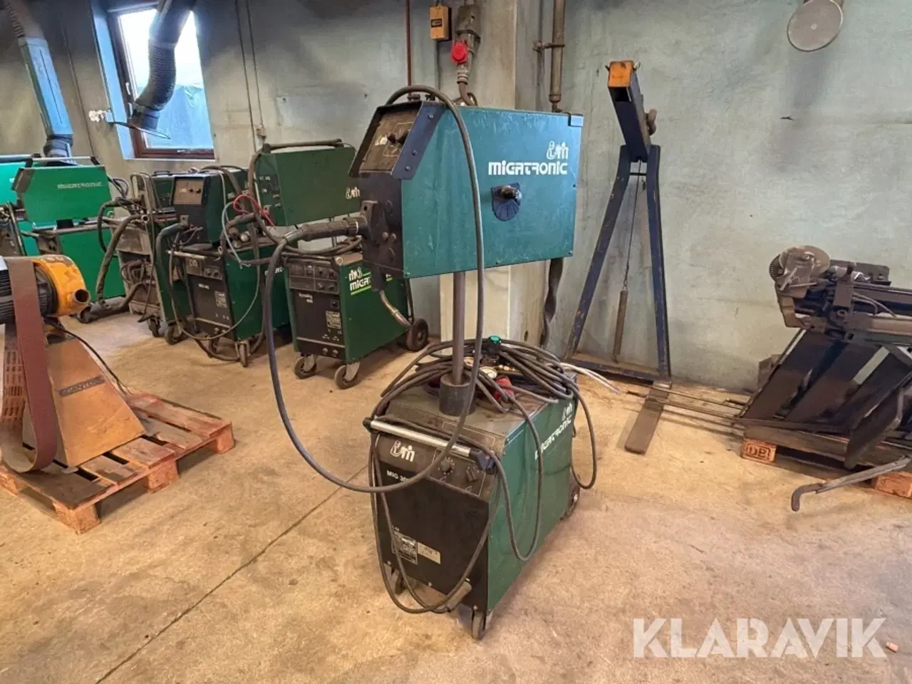 Billede 1 - Svejsemaskine Migatronic MIG 305 MK III + Tråd fremfører: MWF 8 1 styk