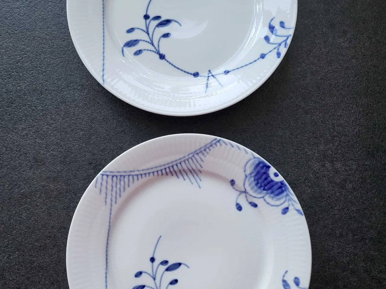 Billede 1 - Royal Copenhagen Blå Mega tallerken 