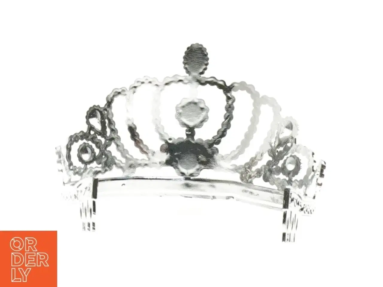 Billede 2 - Prinsessetiara med farvede sten (str. Ø 13 cm)