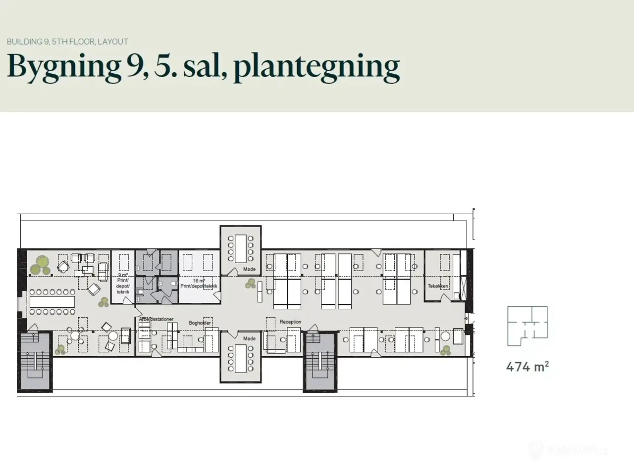 Billede 16 - B!NGS: Dynamisk kontorhus på Vesterbro