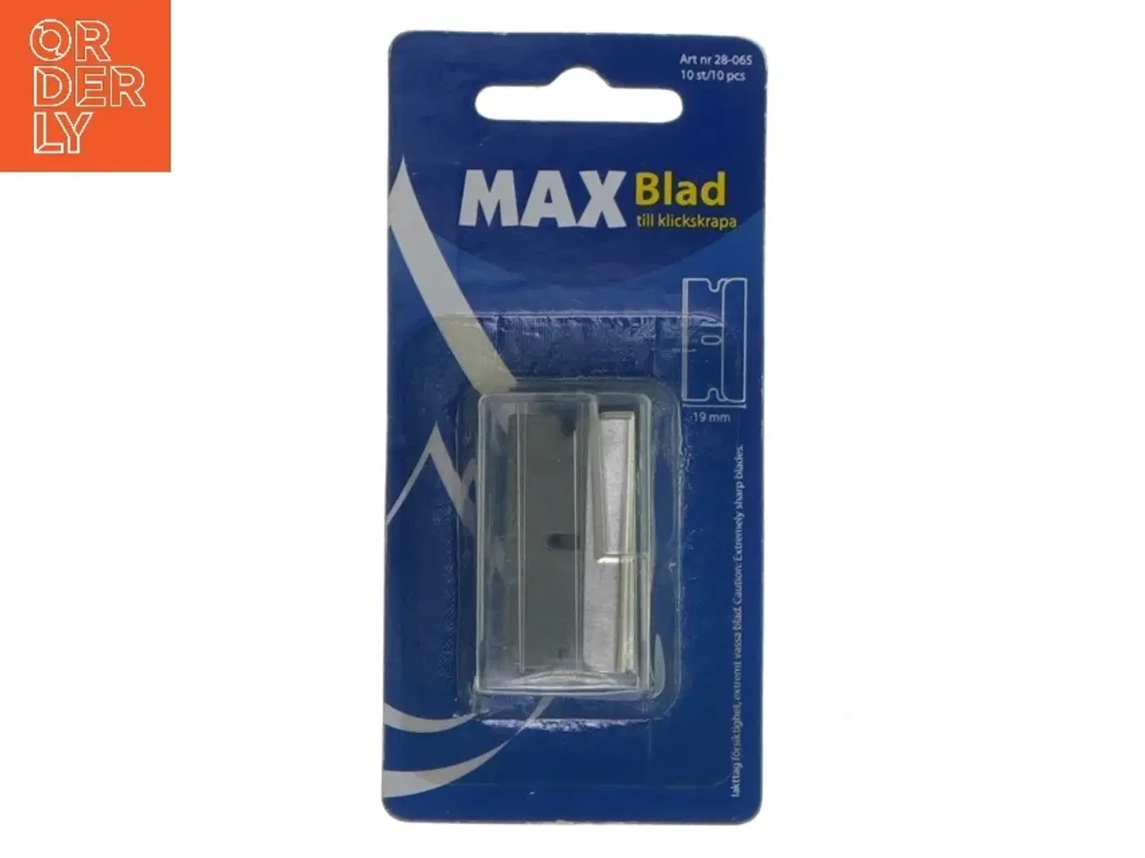 Billede 1 - Max Klingesæt til skraber (str. 19 mm)