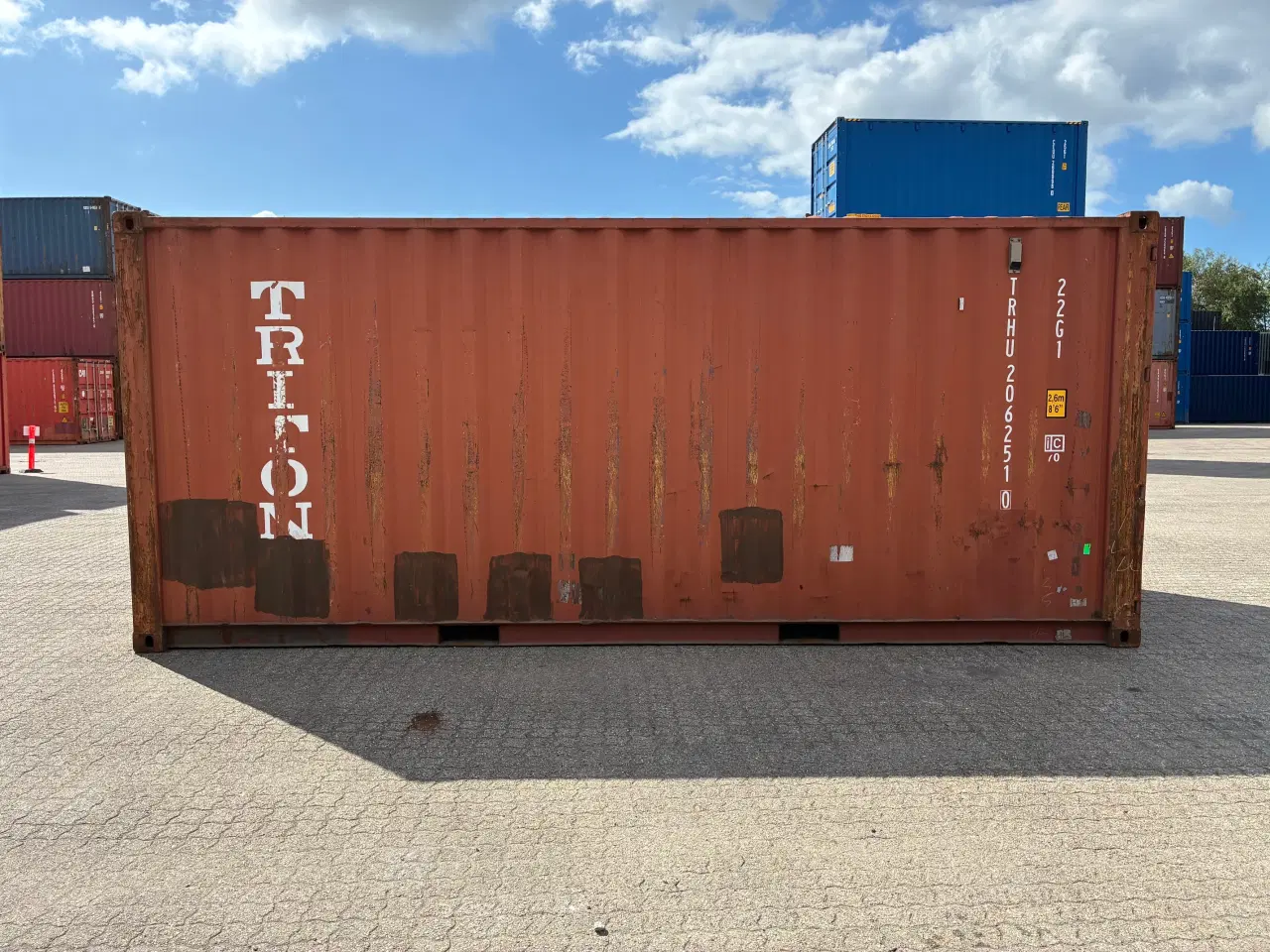 Billede 5 - 20 fods Container- ID: TRHU 206251-0