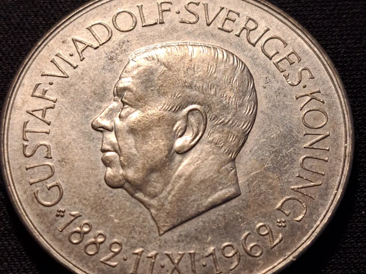 Billede 2 - Sverige 5 kroner 1962 sølv