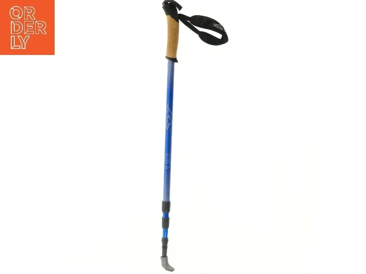 Billede 1 - Teleskopisk vandrestav fra Nordic Walker (str. 100-135 cm)