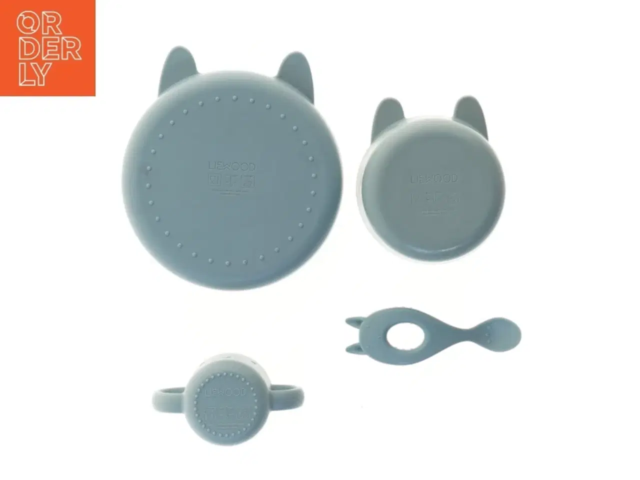 Billede 3 - Børn Spise Kit i Silikone fra Liewood (str. Ø 17,5 & 11,5 & 6,5 cm)