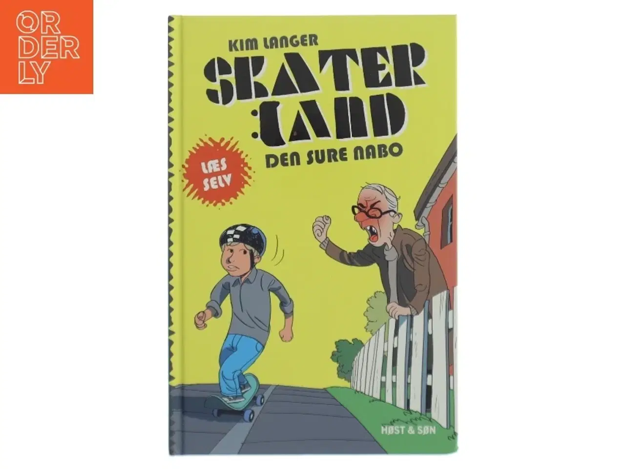 Billede 1 - Skaterland - den sure nabo af Kim Langer (Bog)