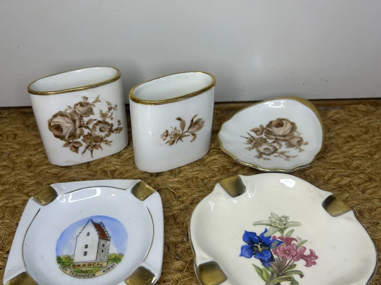 Billede 1 - Antikt cigaret sæt 5 dele