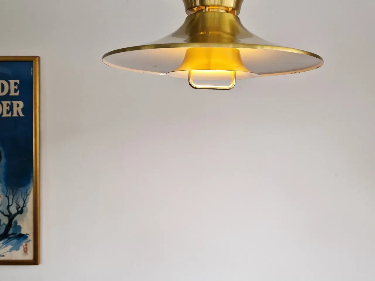 Billede 6 - Flot vintage pendel i messing.