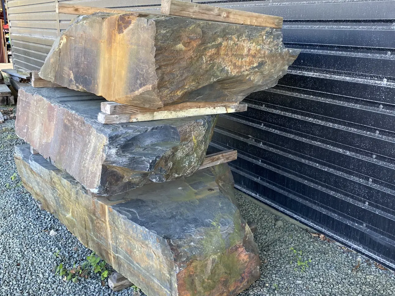 Billede 2 - Skifer blokke 