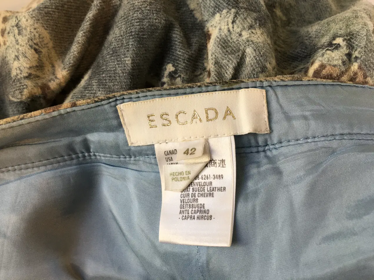 Billede 7 - ESCADA, skindbukser, str 42