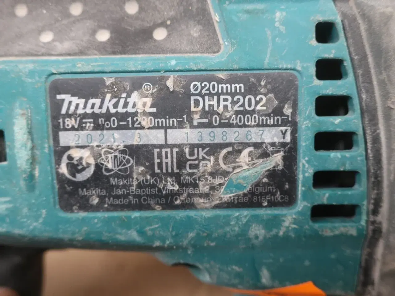 Billede 4 - Borehammer, boremaskine mv. MAKITA Model: DDF 484, DHR 202, DJV 181, DTM51, DGA 506, DC18RC