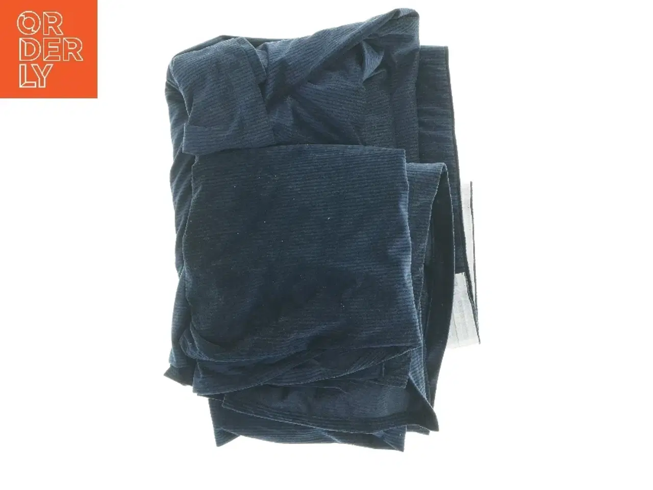 Billede 2 - Mørkeblåt gardinsæt (str. 2 stk 138x200 cm)