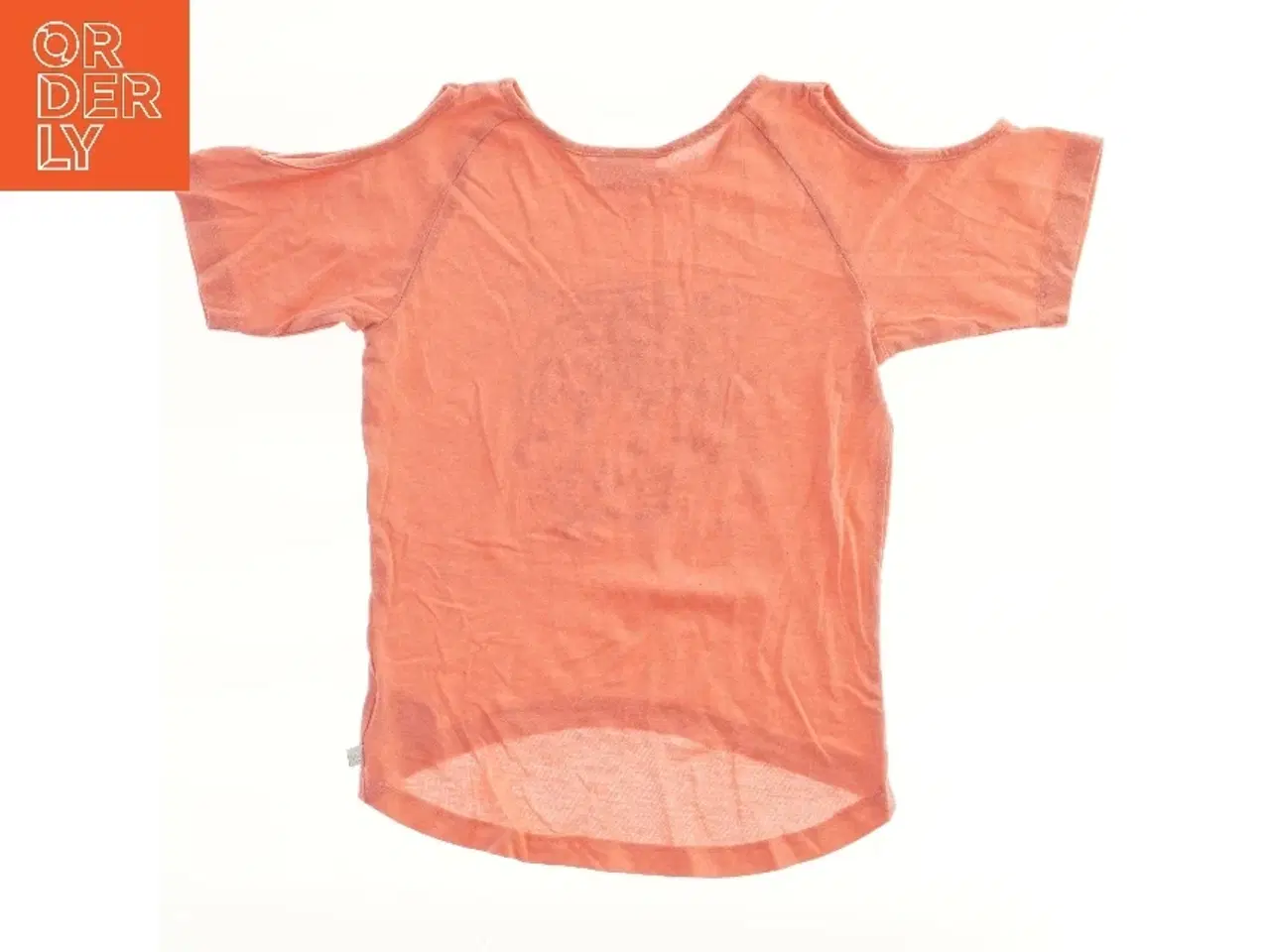 Billede 1 - Orange T-shirt med tigerprint fra Royal Rebels (str. 122)