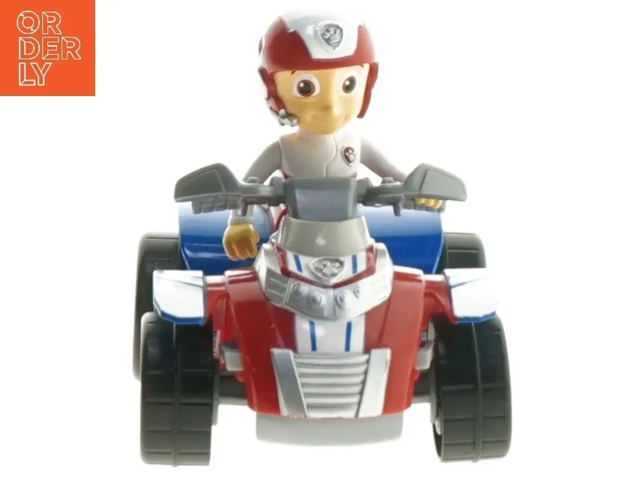 Billede 2 - Motorcykellegetøj med figur fra Paw Patrol (str. 13x9 cm)