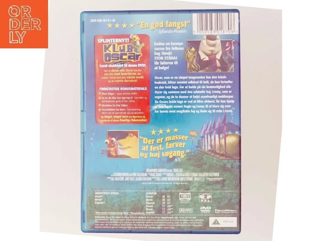 Billede 3 - Stor Ståhaj med Will Smith (DVD)