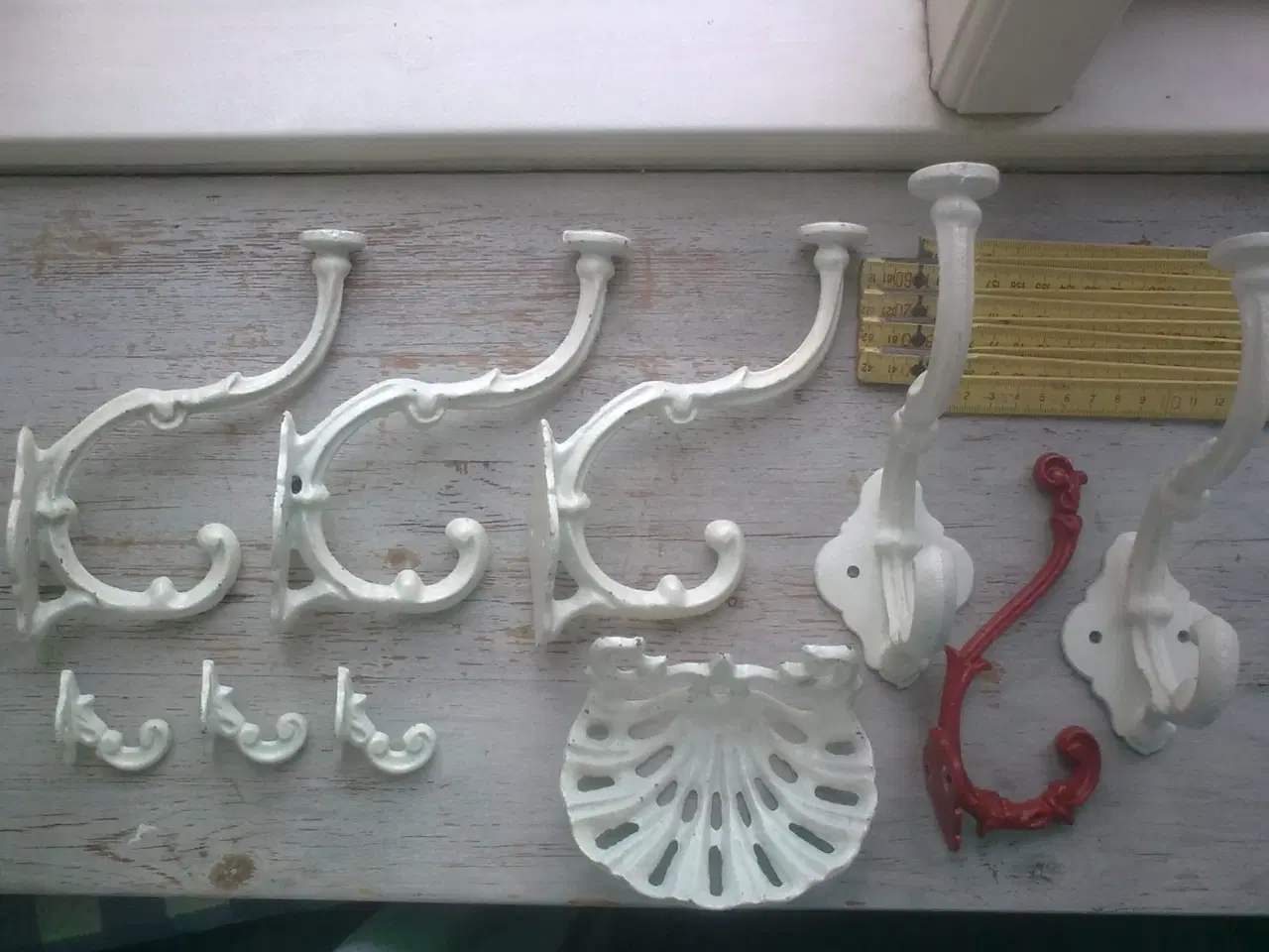 Billede 1 - Smedejern støbte knager