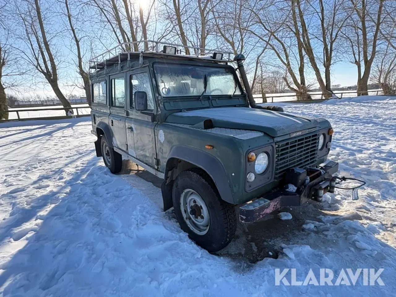 Billede 2 - Veteran varevogn Land Rover Defender 110