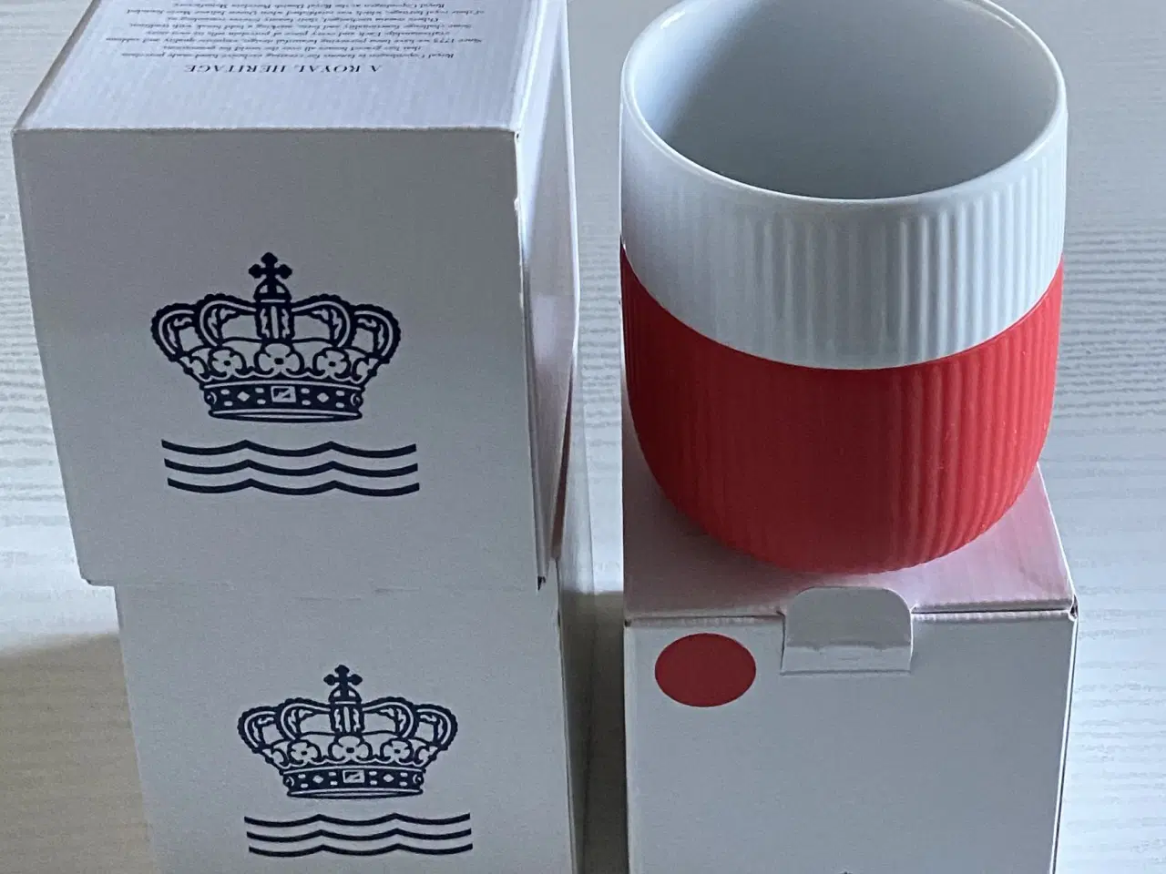 Billede 2 - Krus Royal Copenhagen, Contrast MUG-Scarlet Red