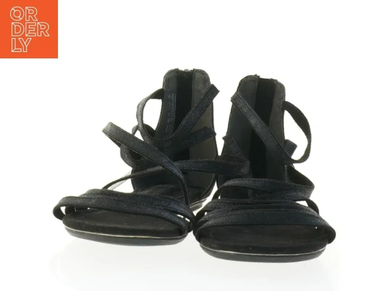 Billede 2 - Sorte sandaler fra Marco Tozzi (str. 38)