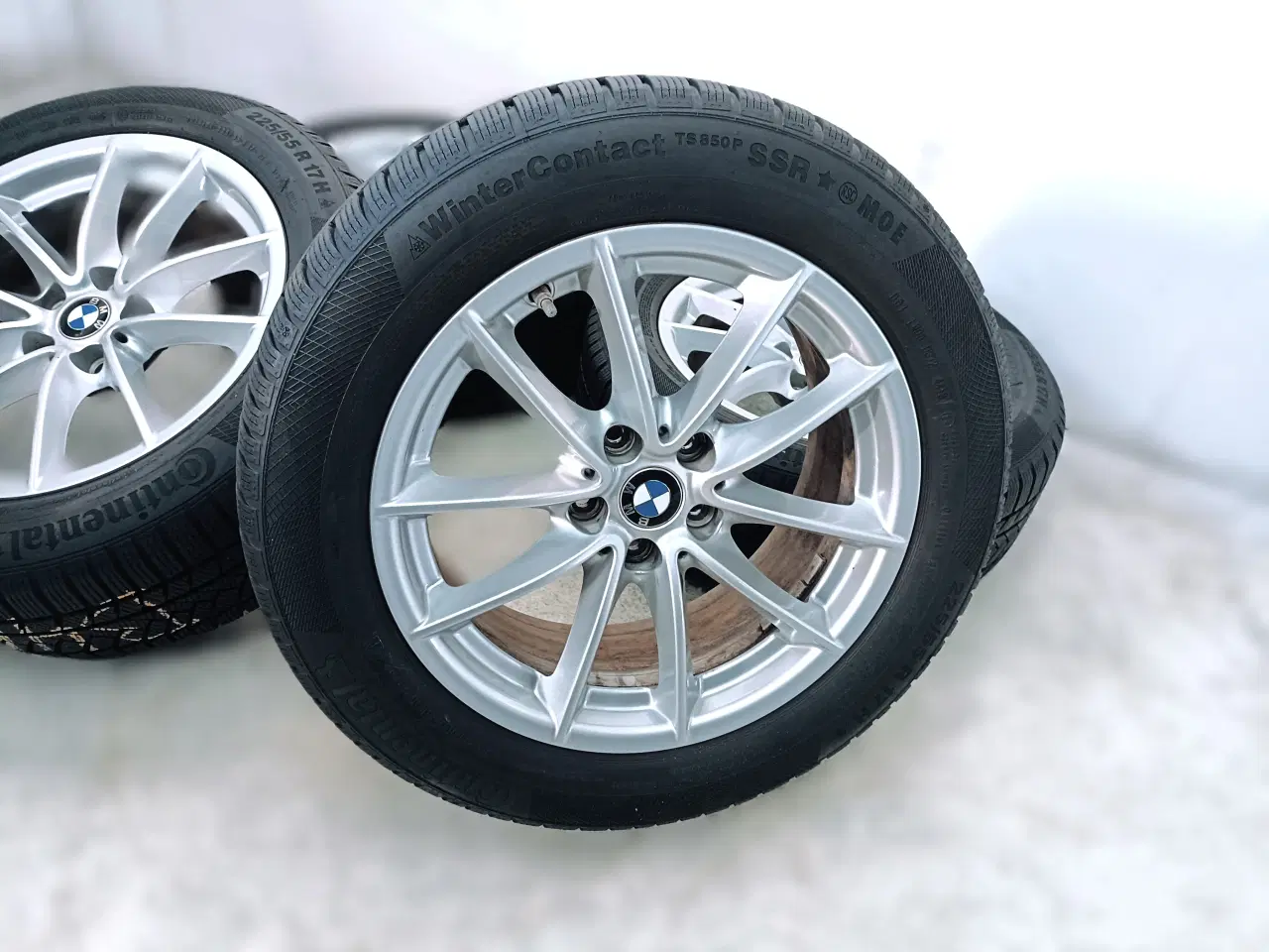 Billede 6 - 5x112 17" ET27 nav 66,6ø BMW vintersæt inkl.TPMS