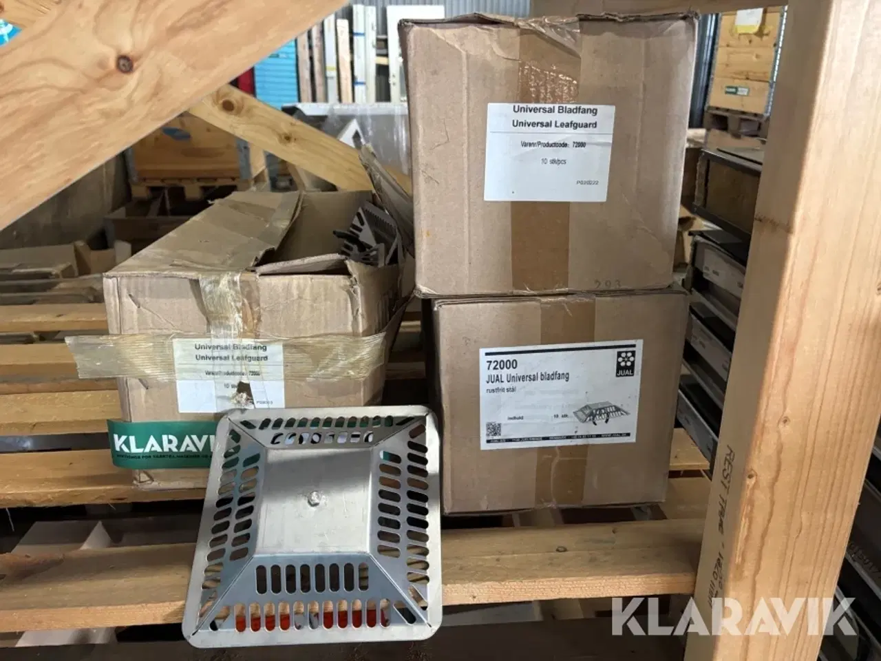 Billede 2 - Universal bladfanger Jual Rustfri stål 72000 24 styk