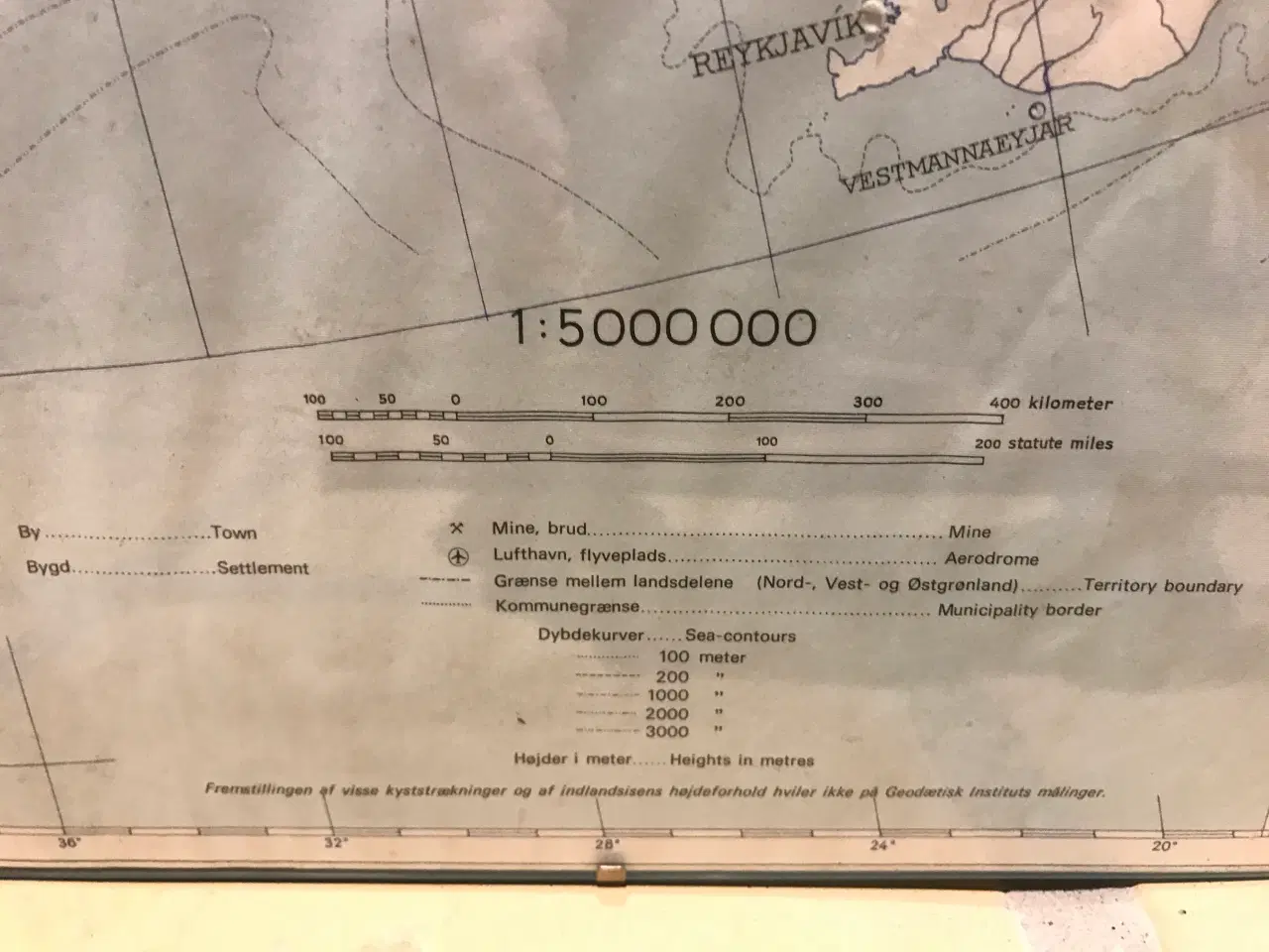 Billede 2 - Grønlandskort i skifteramme