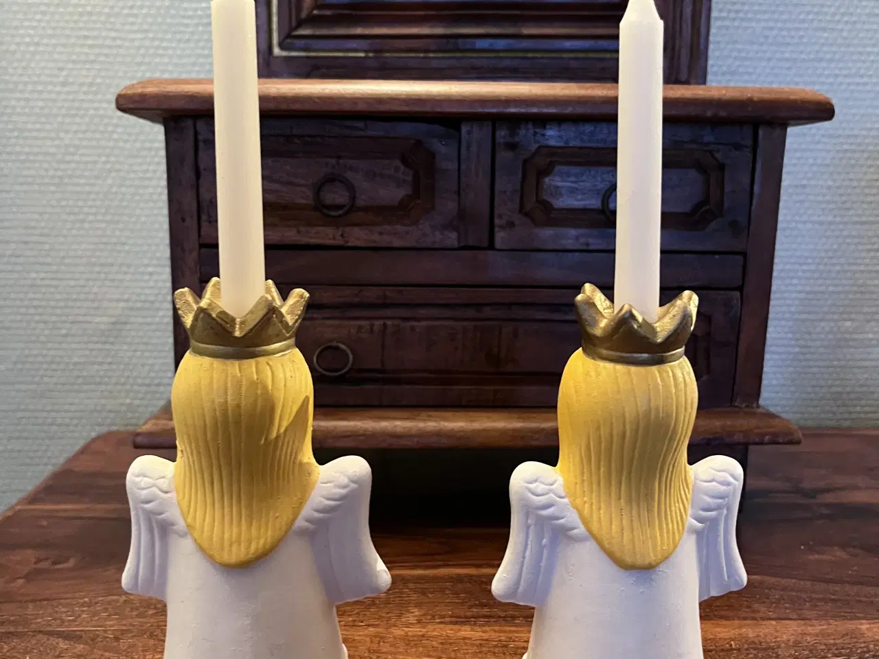 Billede 3 - Gamle engle stager fra Daells varehus.