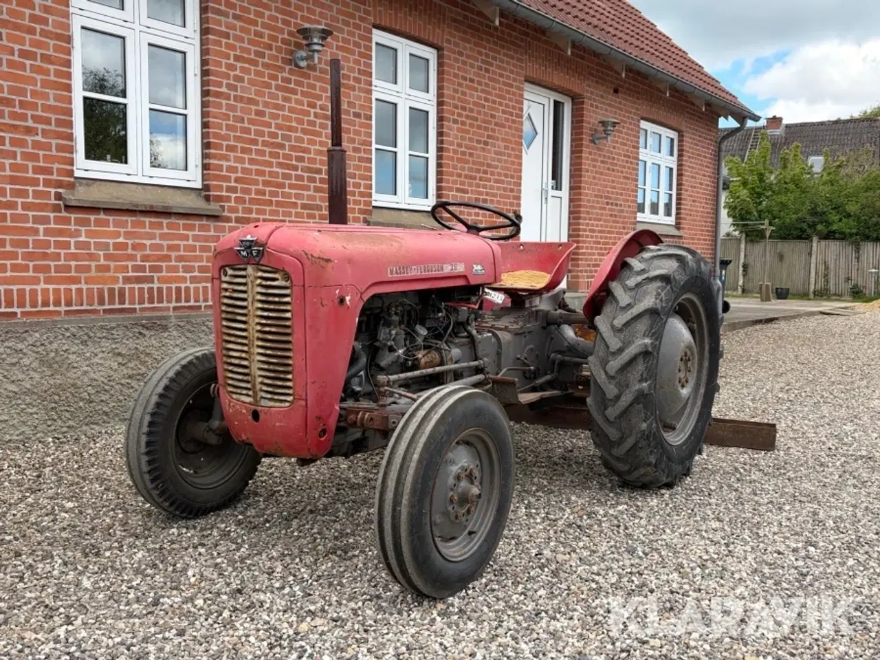Billede 1 - Veterantraktor Massey-Ferguson 35
