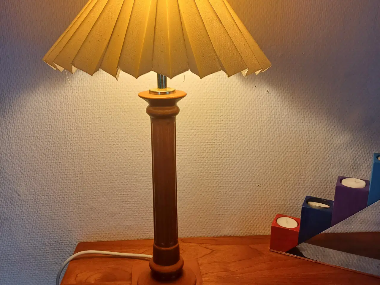 Billede 2 - Dansk bordlampe fra odreco 