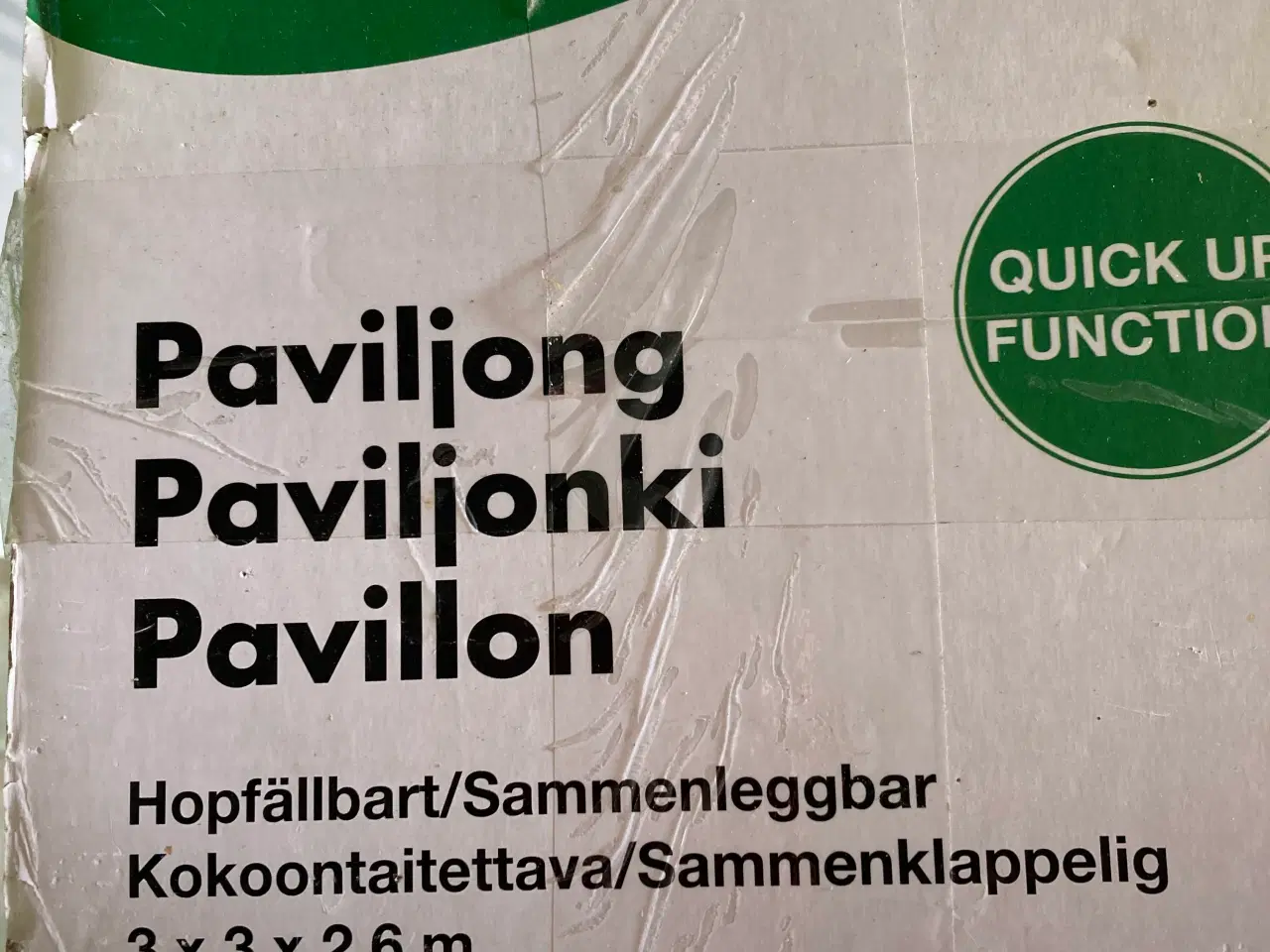 Billede 6 - Pavillon inkl. sider og opbevaring
