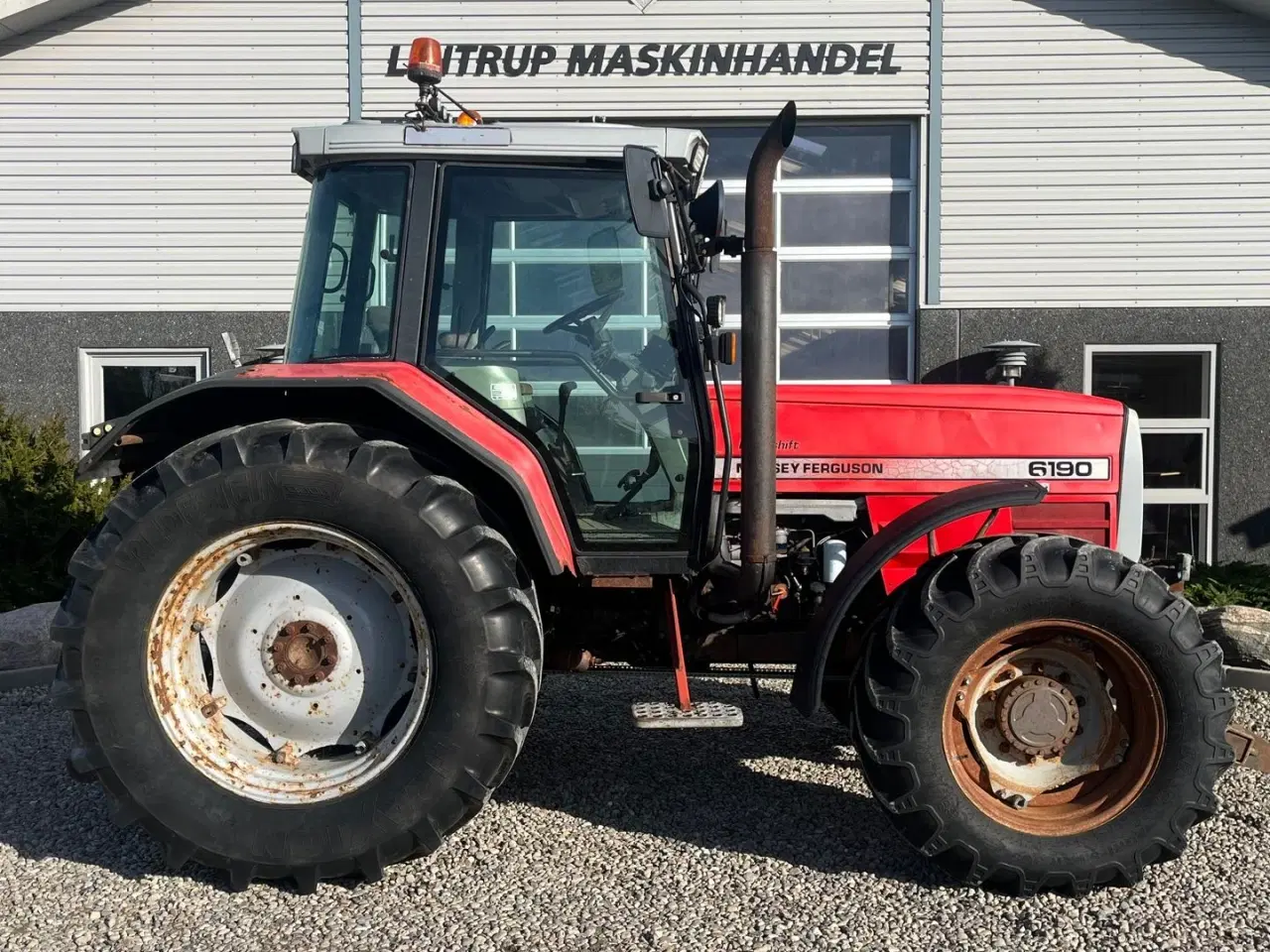 Billede 7 - Massey Ferguson 6190 Med frontlift