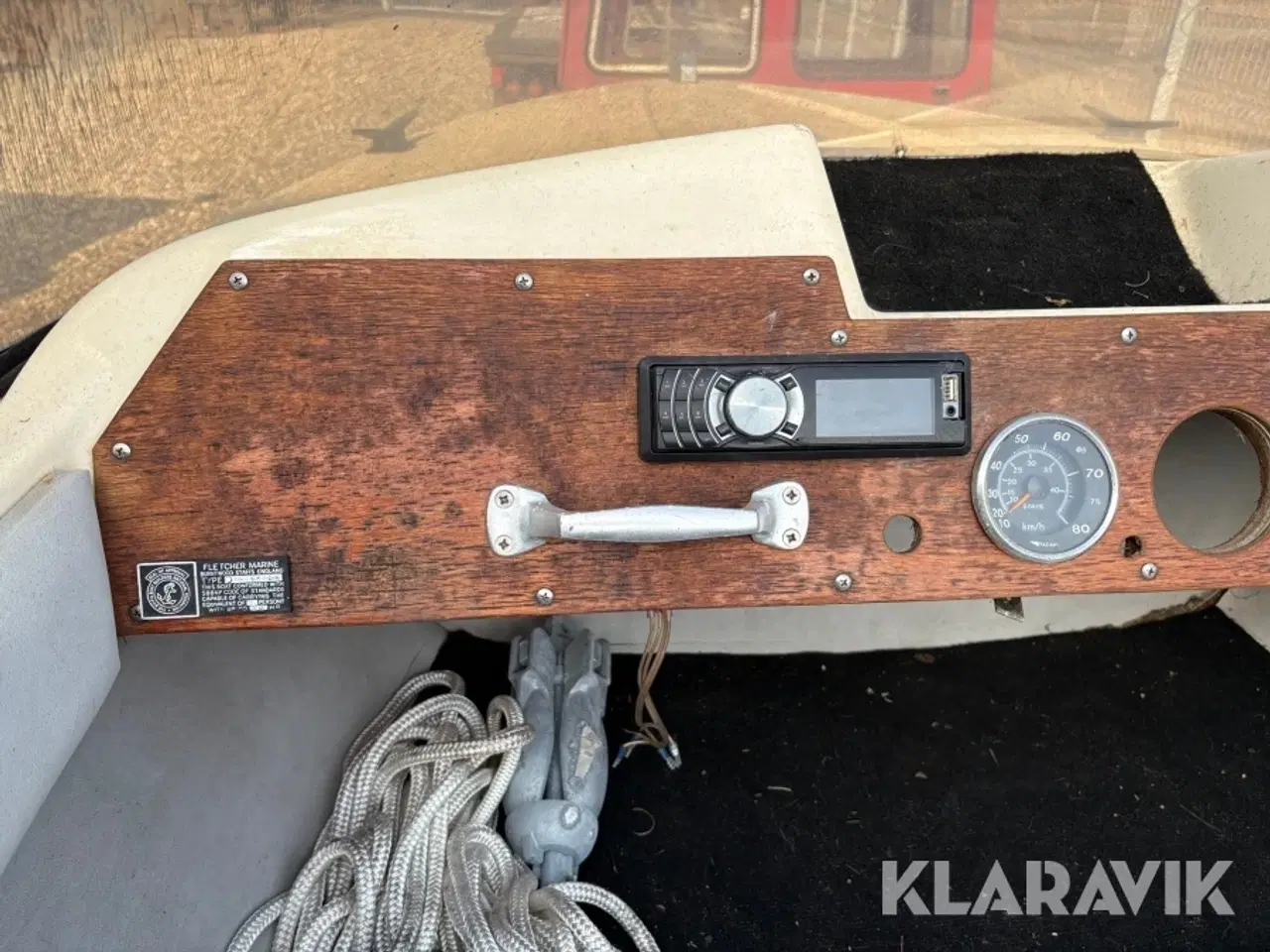 Billede 10 - Speedbåd Fletcher Arrow 14/3818/0 med bådtrailer