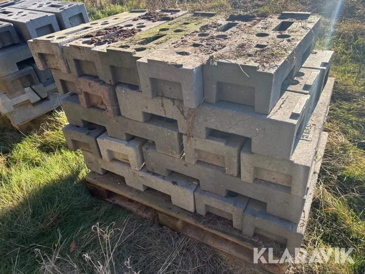 Billede 6 - Fødder til byggehegn Heras