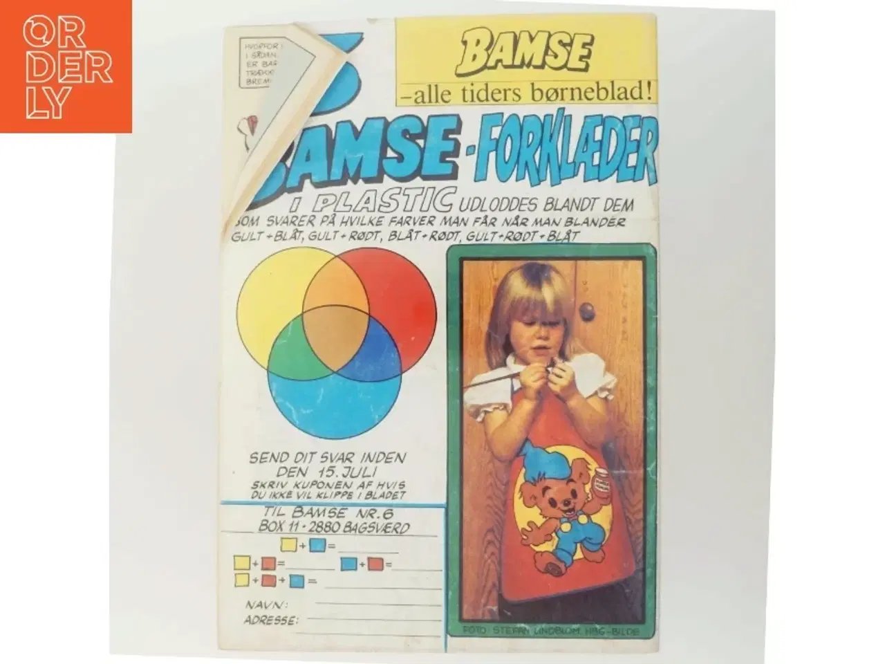 Billede 3 - Bamse børneblad fra 1987