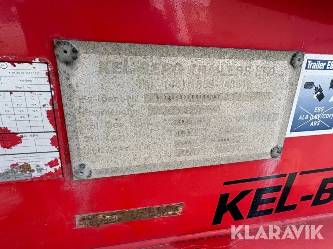 Billede 5 - Trailer/kærre Kel-Berg