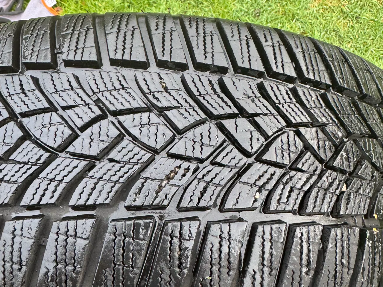 Billede 7 - 4stk vinter dæk på alufælge siddet på Mercedes cla