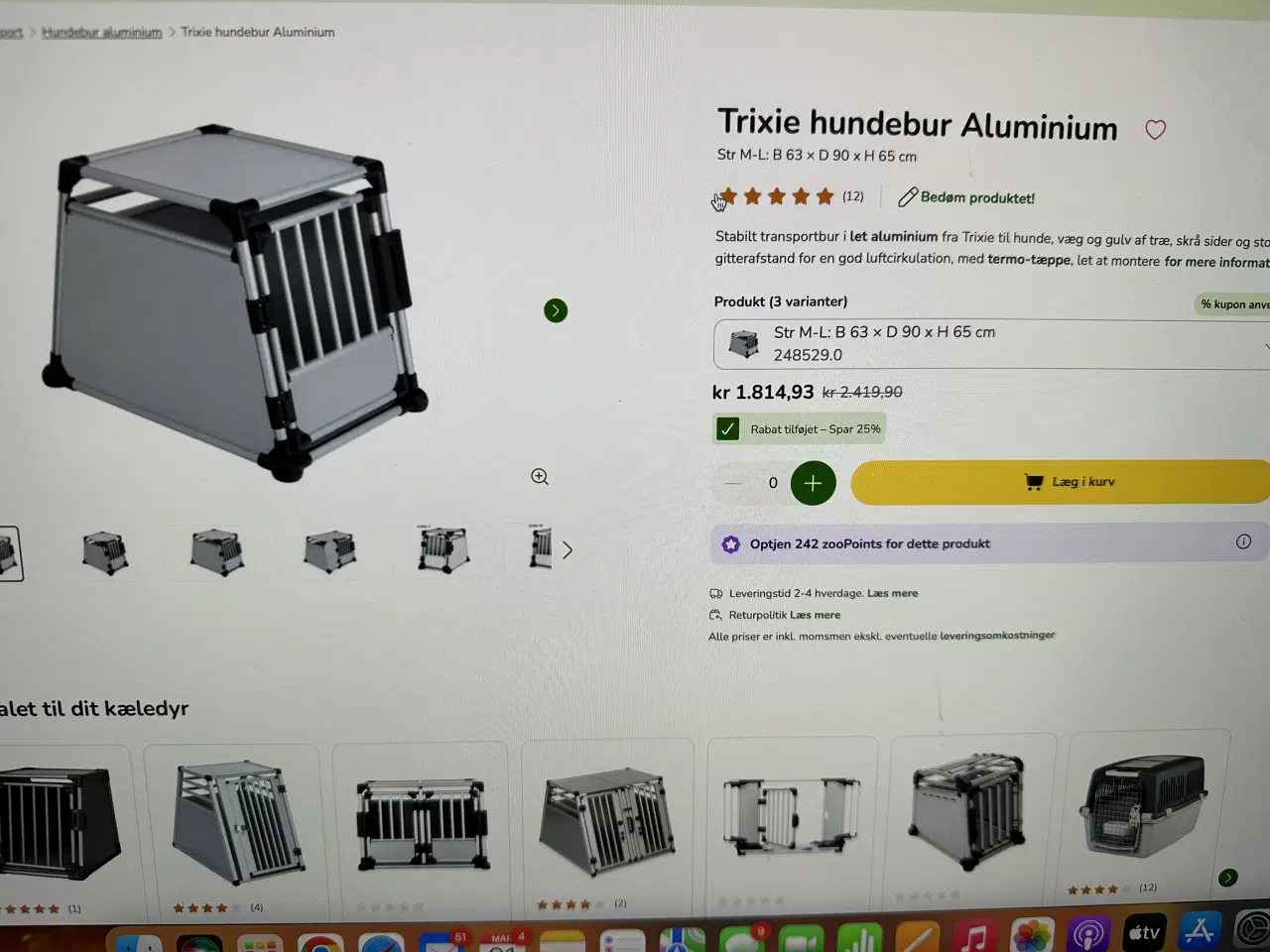 Billede 5 - Trixie hundebur Aluminium