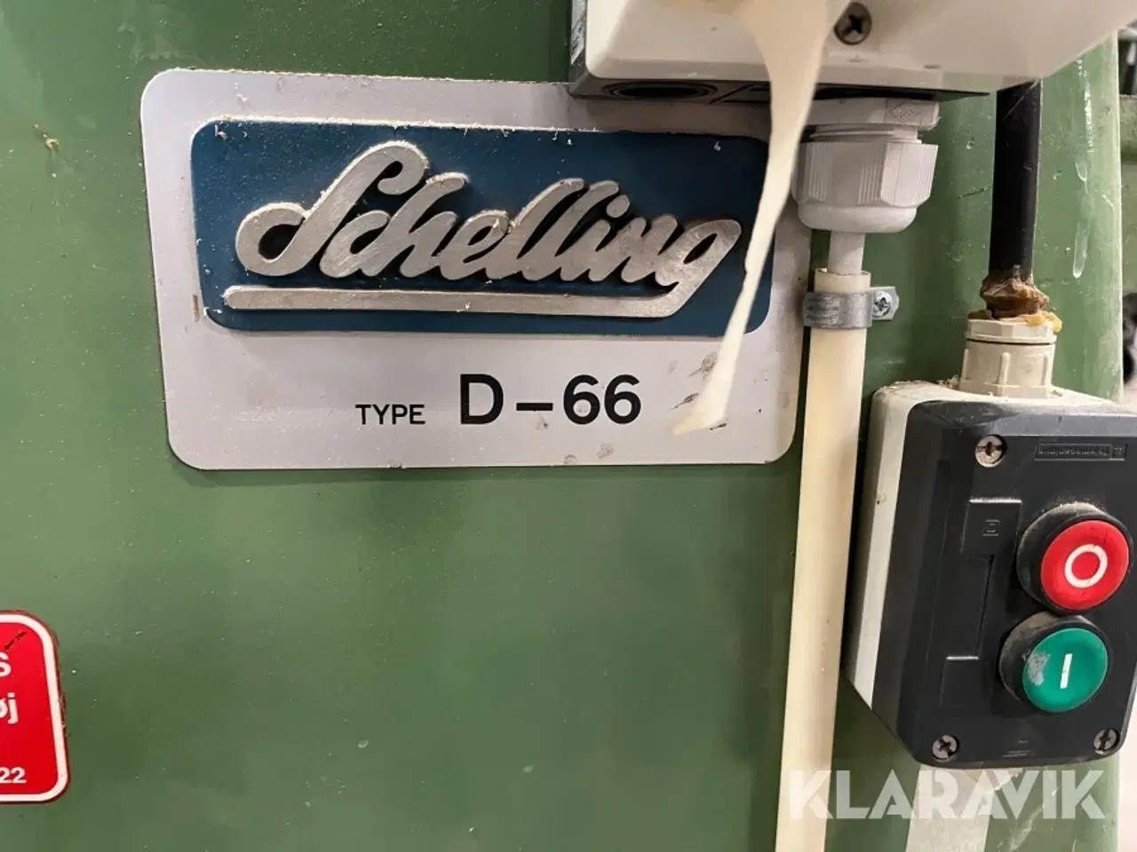 Billede 8 - Tykkelseshøvl Schelling D-66