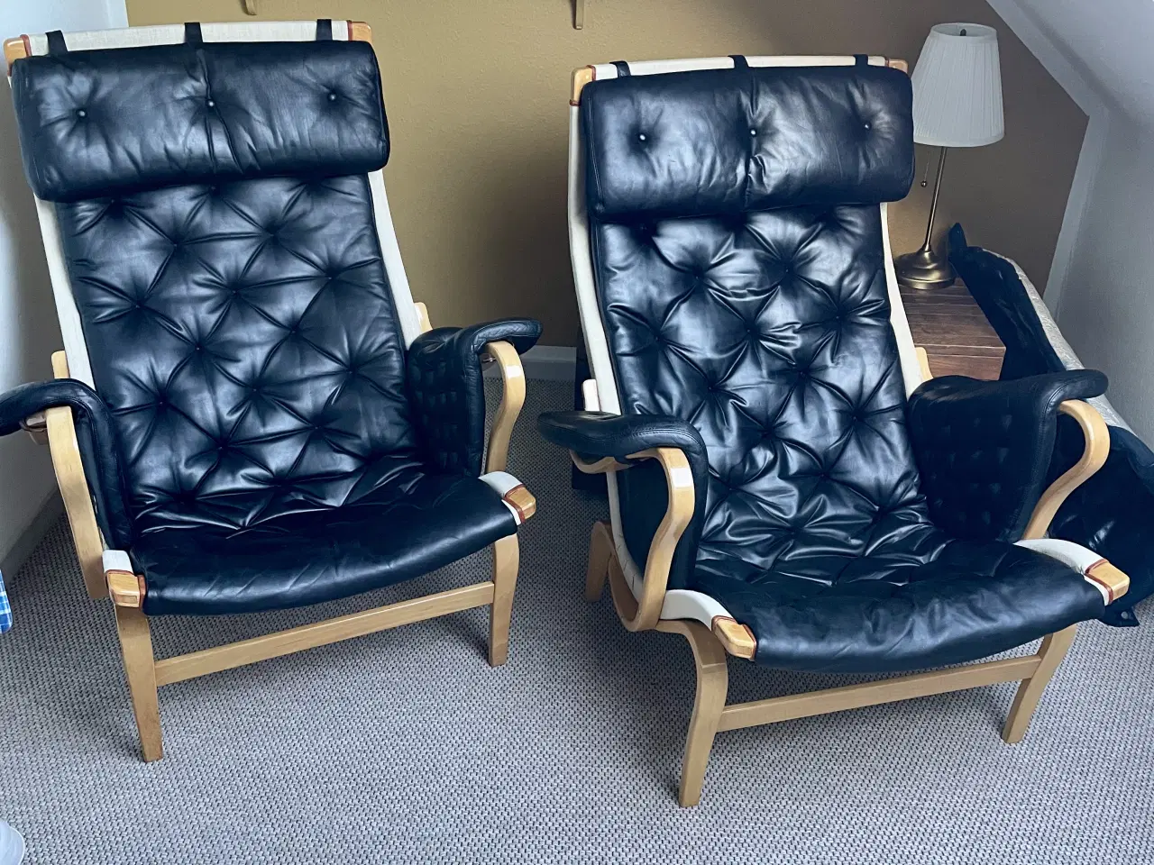 Billede 1 - Pernilla stole designet af Bruno Mathsson