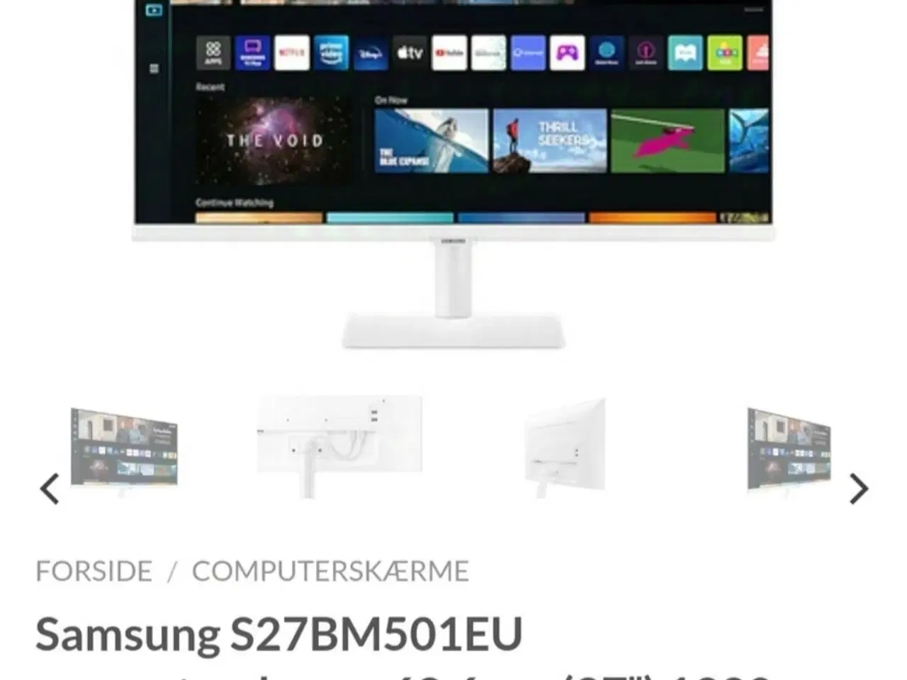 Billede 6 - SAMSUNG S27BM501EU, fladskærm