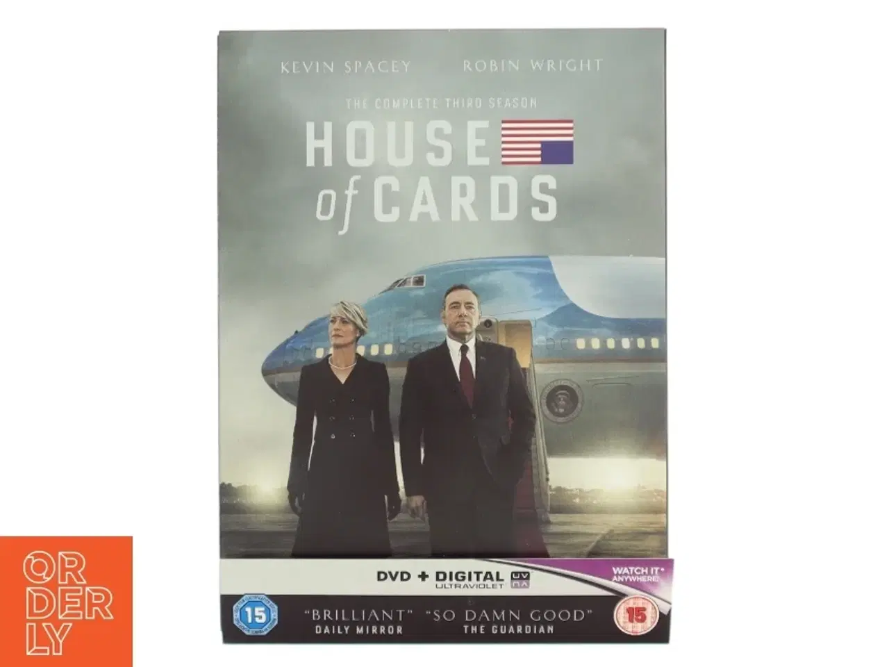 Billede 1 - House of Cards Season 3 med Kevin Spacey (DVD)