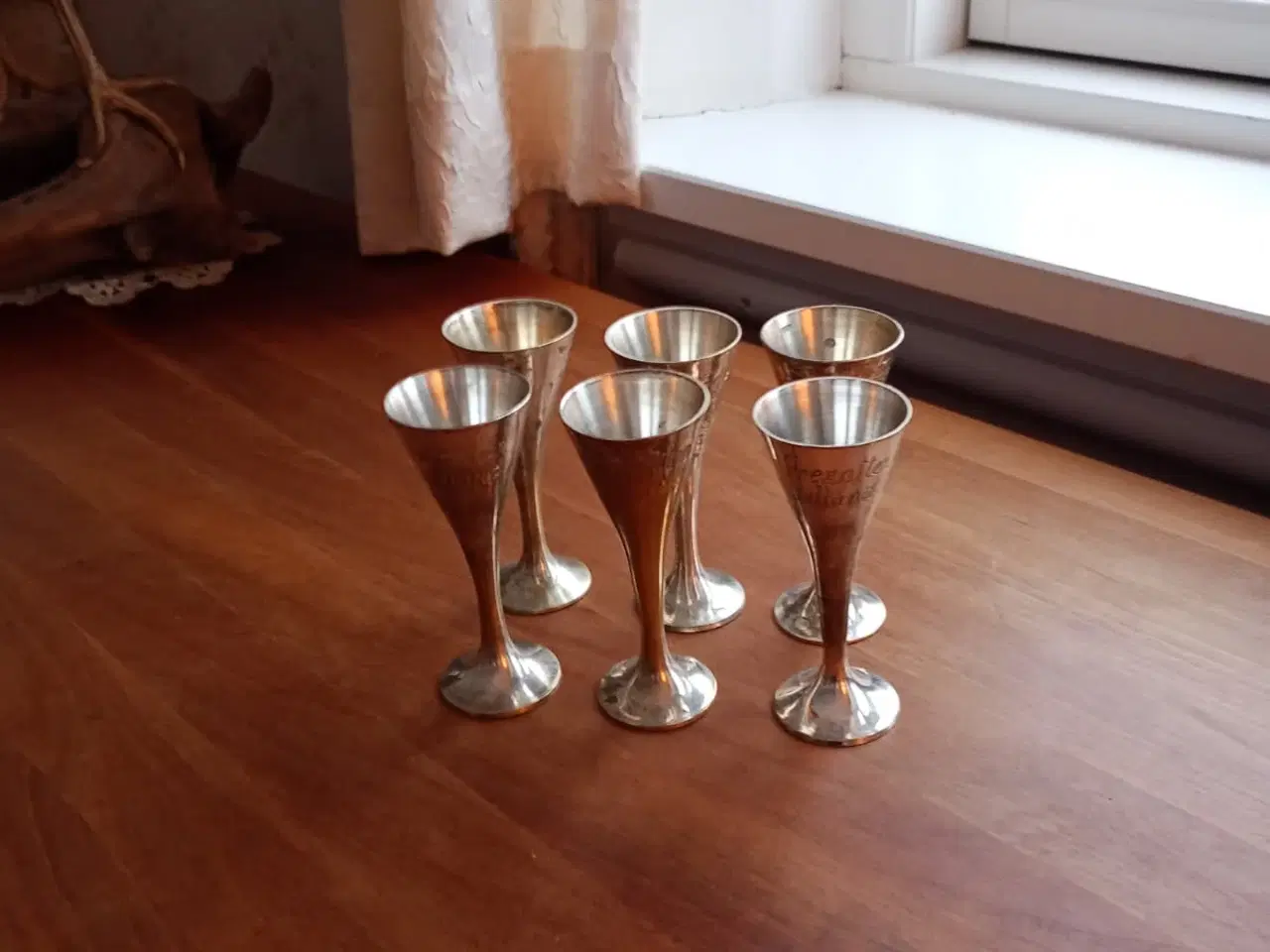 Billede 1 - Fregatten Jylland Snapseglas 