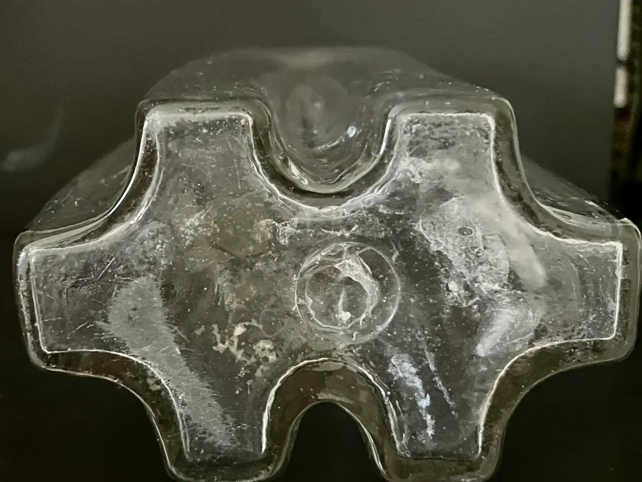 Billede 4 - Flaske, flersidet mundblæst.