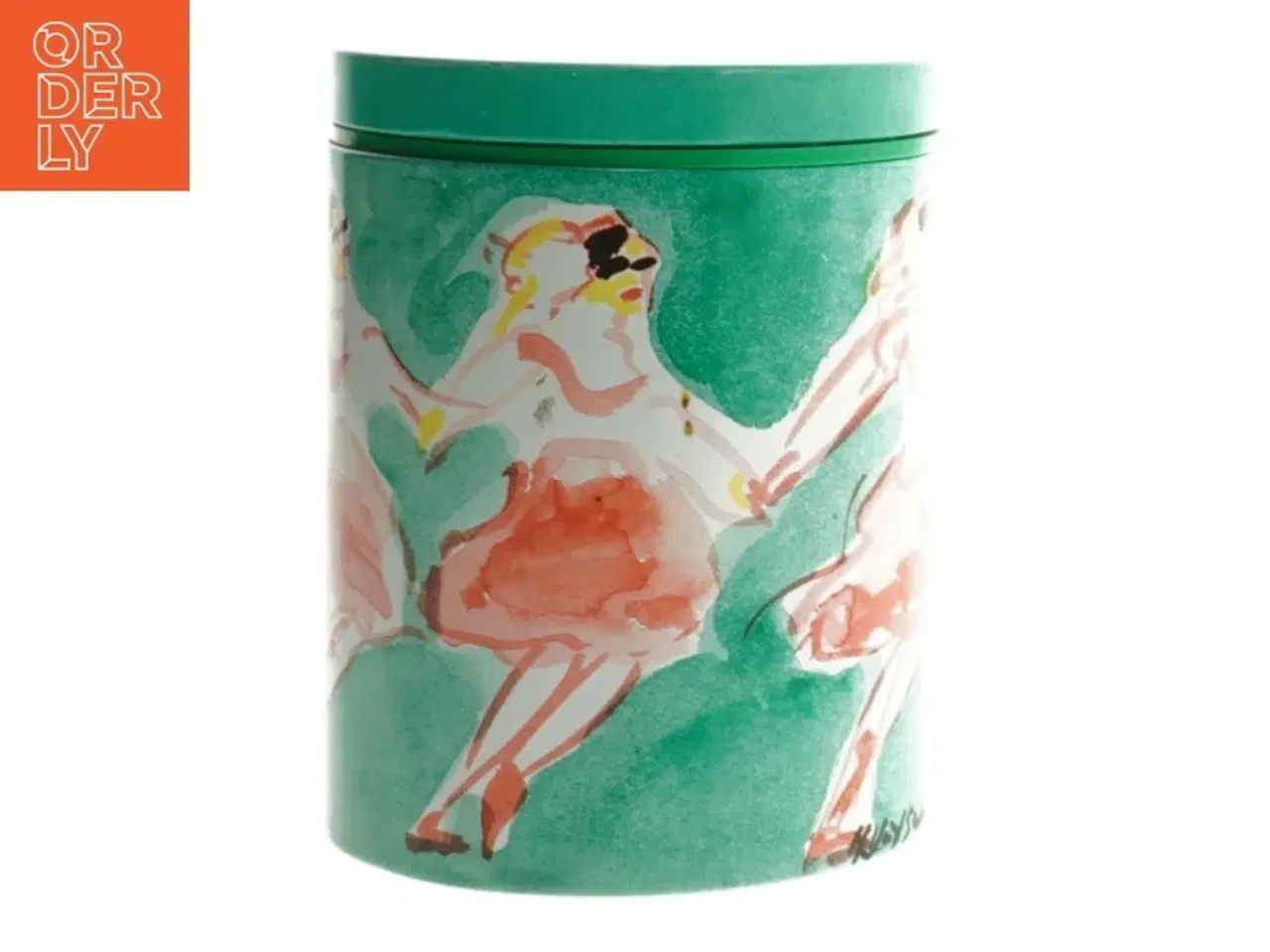 Billede 1 - Retro Irma Kunstdåse (str. Ø 11,5 cm længde 15 cm) fra Irma