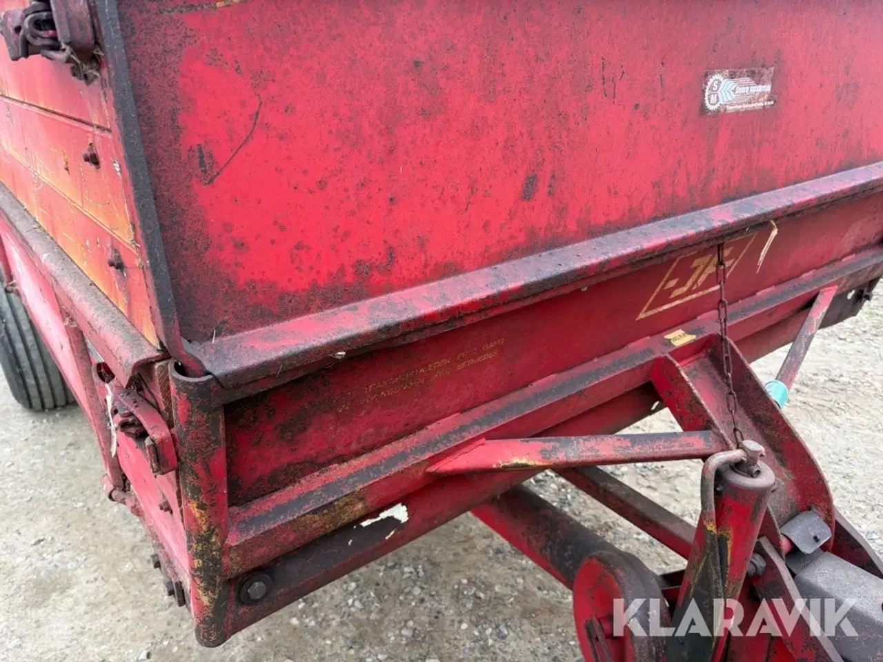 Billede 9 - Møgspredervogn JF AV 50