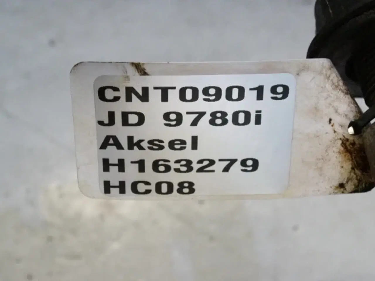 Billede 4 - John Deere 9780 Aksel H163279