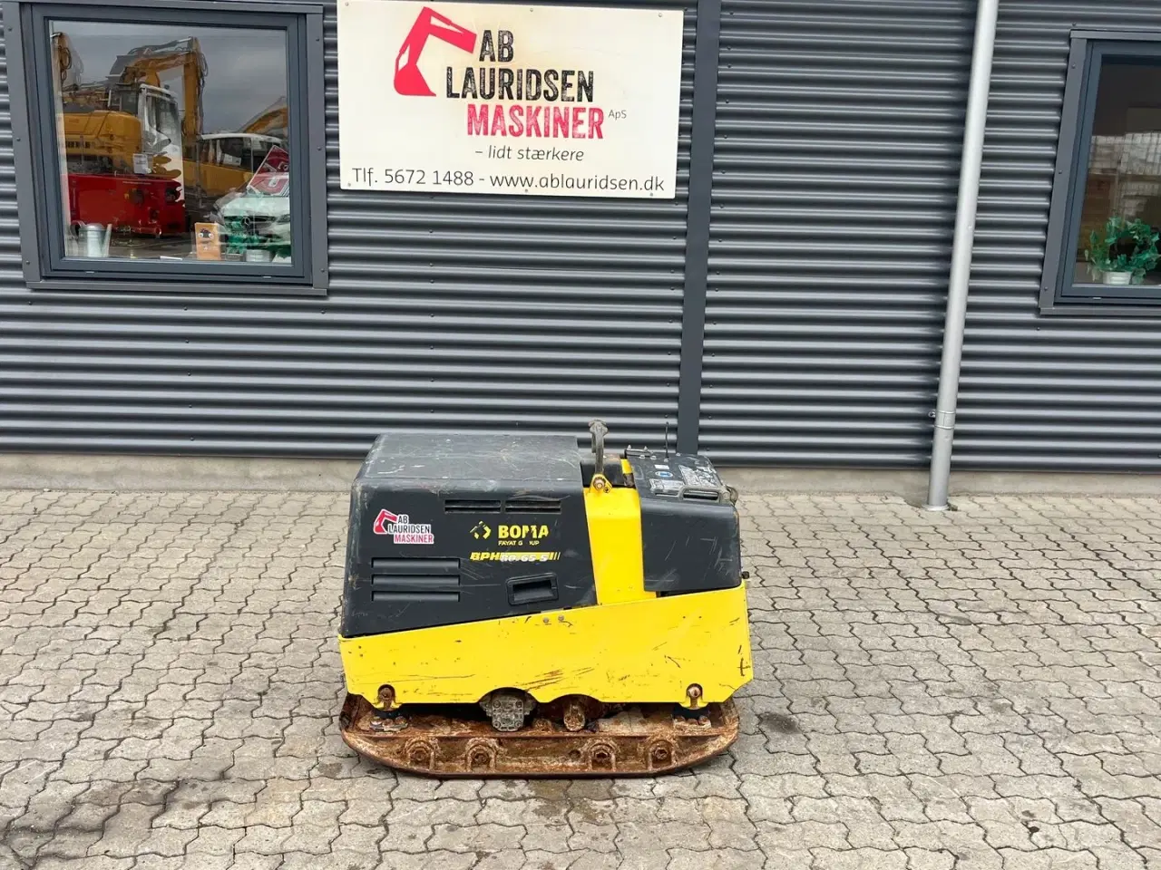 Billede 1 - Bomag 80/65s Fjernstyret 740kg diesel pladevibrator